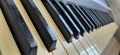 Electronic Musical Keyboard Synthesizer Close-up,ÃÂ Digital Piano,ÃÂ Keyboard for Making Music Royalty Free Stock Photo